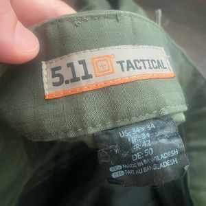 Green 5.11 Cargo Pants (34x34)